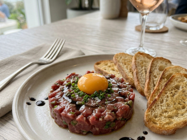 Black Garlic Steak Tartare