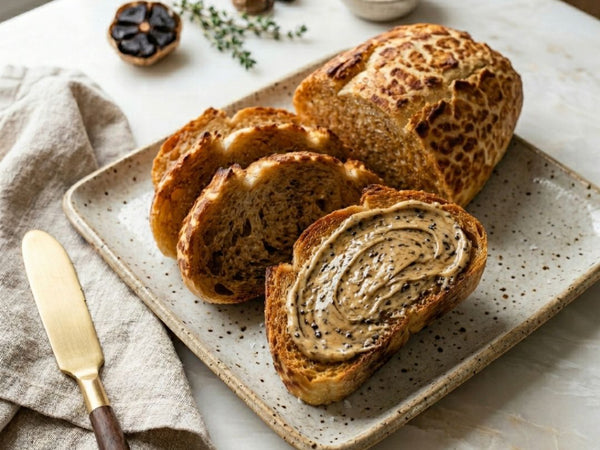 Black Garlic Bread