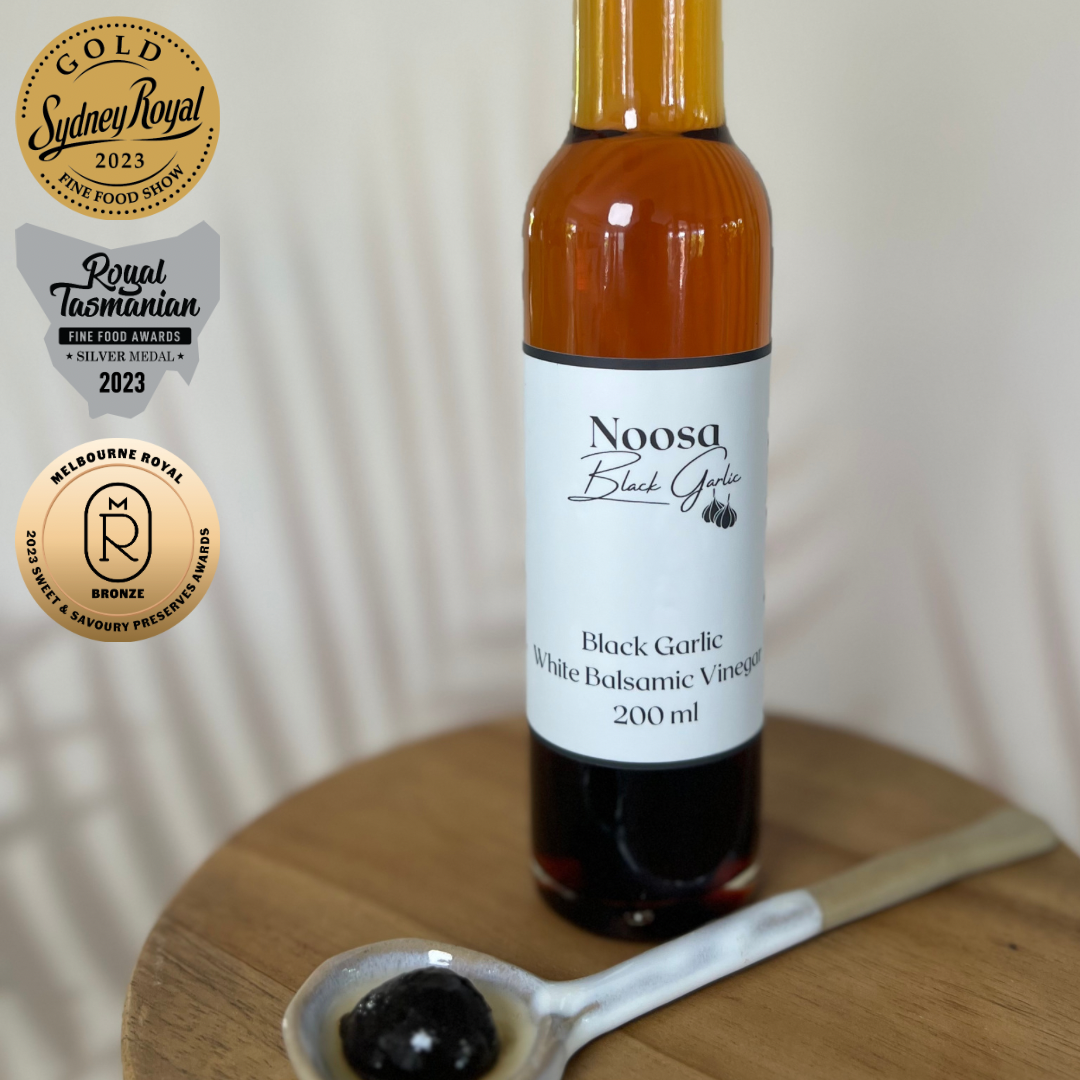Black Garlic White Balsamic Vinegar 200 ml